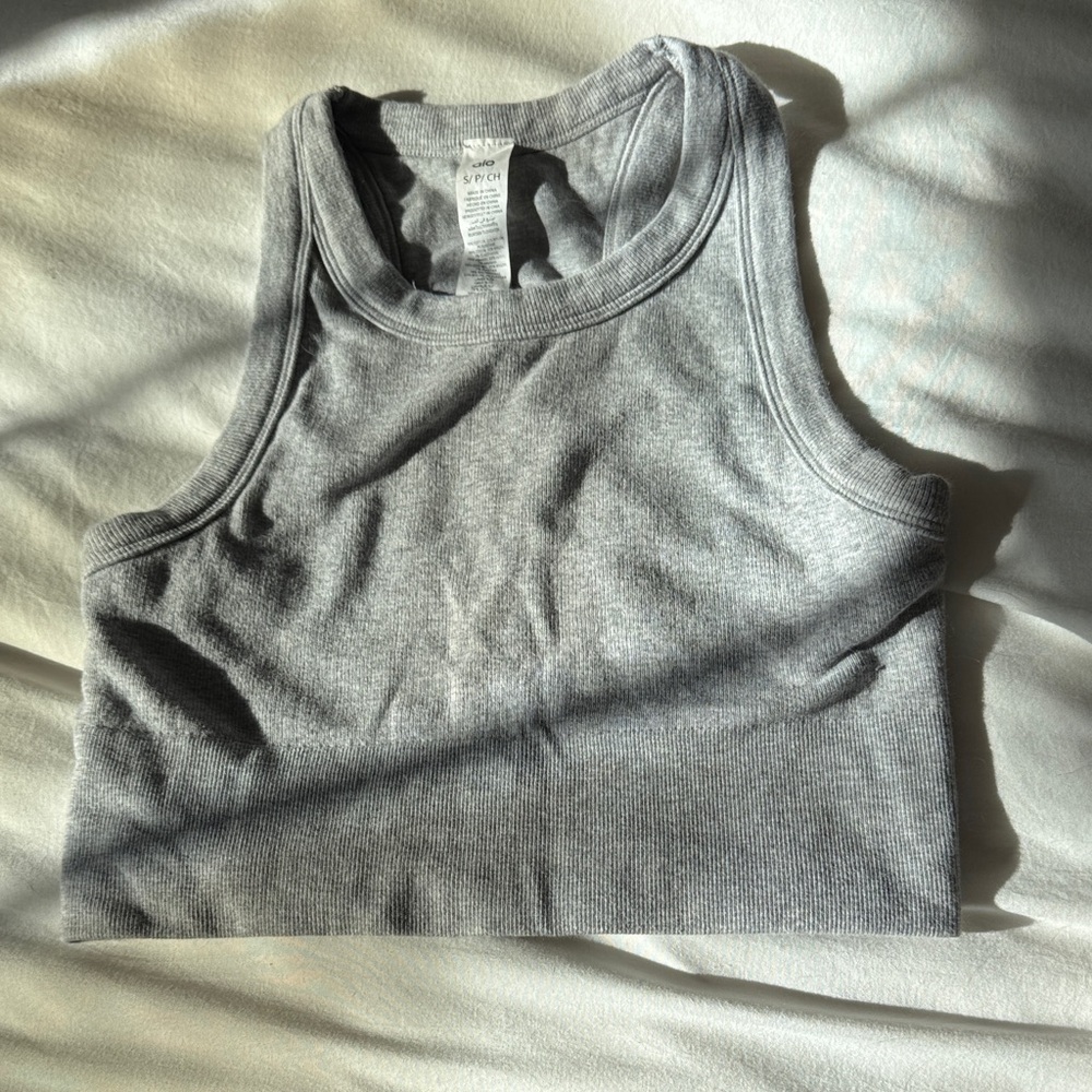 ALO Yoga Gray Tank Top